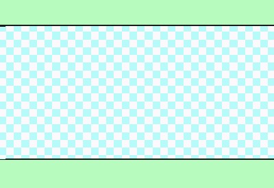 Glitch number two: Small glitch on the left side of the black horizontal lines